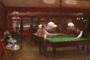 讓 貝勞德 PARTIE DE BILLARD